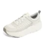 Buty do biegania z Max Cushioning, niskie, białe/szare