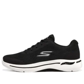 Buty Go Walk Arch Fit „czarne z białymi akcentami”