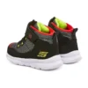 Buty Microspec Zovox z mieszanką materiałów i rzepem „Black Grey Red”