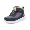 Buty Microspec Zovox z mieszanką materiałów i rzepem „Navy Grey”