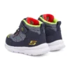 Buty Microspec Zovox z mieszanką materiałów i rzepem „Navy Grey”