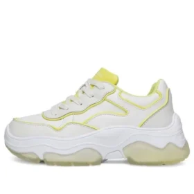 Buty sportowe „AMP” D Białe/żółte