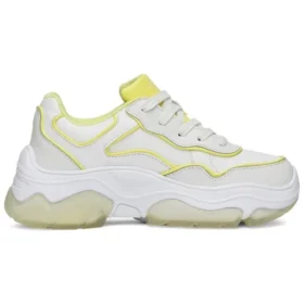 Buty sportowe „AMP” D Białe/żółte