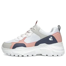Buty sportowe B-Rad białe/niebieskie/różowe