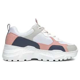 Buty sportowe B-Rad białe/niebieskie/różowe