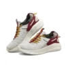 Buty sportowe Bobs B Flex szaro-biało-czerwone