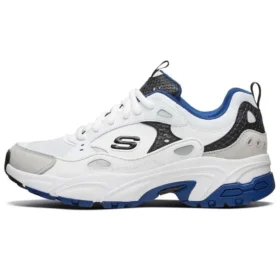 Buty sportowe Stamina Białe/Czarne/Niebieskie