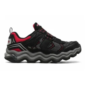 Buty sportowe Turbowave, niskie, antypoślizgowe, odporne na zużycie, czarne i czerwone