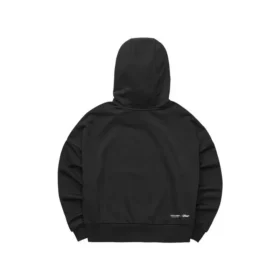 Casualowa bluza z kapturem z nadrukiem „Black”