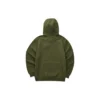 Casualowa bluza z kapturem z nadrukiem liter „Green White”