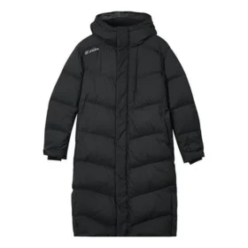 Casualowa długa kurtka puchowa „Black”