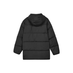Casualowa długa kurtka puchowa „Black”