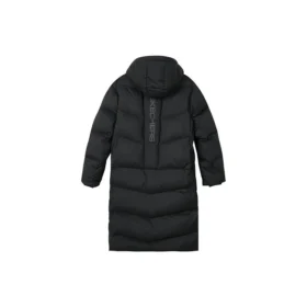 Casualowa długa kurtka puchowa „Black”