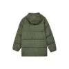 Casualowa długa kurtka puchowa „Olive Green”