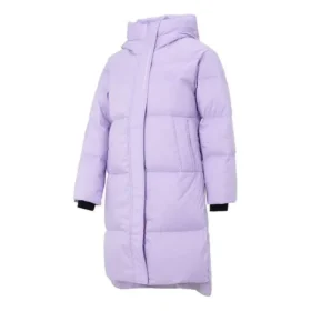 Casualowa długa kurtka puchowa „Purple”