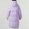 Casualowa długa kurtka puchowa „Purple”
