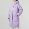 Casualowa długa kurtka puchowa „Purple”