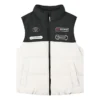 Casualowa kamizelka puchowa „Black White”