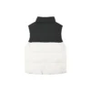 Casualowa kamizelka puchowa „Black White”