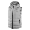Casualowa kamizelka puchowa z kapturem „Grey”