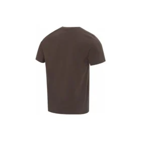 Casualowa koszulka z krótkim rękawem „Brown White”