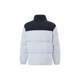 Casualowa kurtka puchowa „Szaro-czarna”