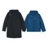 Casualowa kurtka z kapturem 2 w 1 „Black Blue”