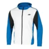 Casualowa kurtka z tkaniny „White Blue”