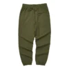 Casualowe spodnie sportowe z tkaniny „Olive Green”