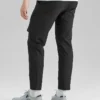 Casualowe spodnie z tkaniny „Black”