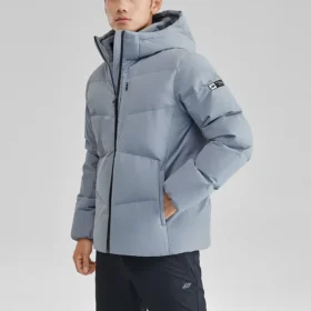 Ciepła kurtka puchowa z serii Lifestyle „Grey”