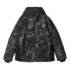 Ciepła kurtka Sport Camo „Black Green”