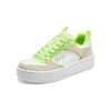Court High „White Beige Green”