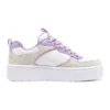 Court High „White Beige Purple”