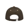 Czapka z daszkiem z haftem litery „Brown Tan”