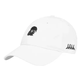 Czapka z daszkiem z nadrukiem logo „Biało-czarna”