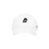 Czapka z daszkiem z nadrukiem logo „Biało-czarna”