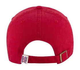 Czapka z nadrukiem łapek z pranej tkaniny twill