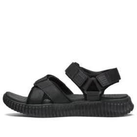 Czarne sandały sportowe Elite Flex Velcro