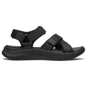 Czarne sandały sportowe Elite Flex Velcro