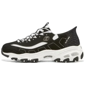 D’ Lites 1.0 Grube Sneakersy „Black White”