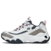 D’ Lites 3.0 Niskie buty typu „daddy shoes” Białe/Szare/Niebieskie