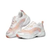 D lites Airy Sneakersy Białe/Pomarańczowe