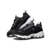 D’ Lites Velvet Low-Top Buty Daddys Czarne/Białe