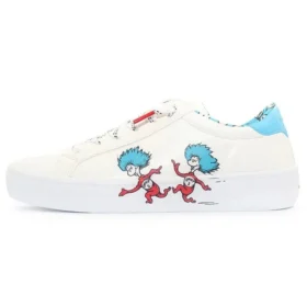 Dr. Seuss x Skechers Goldie 2.0 Low-Top Sneakersy Białe/Niebieskie
