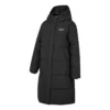 Długa kurtka puchowa z nadrukiem logo BASIC „Black”
