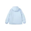 Dwustronna kurtka puchowa z kapturem „White Blue”