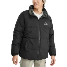 Dwustronna Waterproof kurtka puchowa „Black”