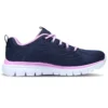 Eleganckie buty do biegania Get Connected niebiesko-różowo-białe