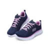 Eleganckie buty do biegania Get Connected niebiesko-różowo-białe